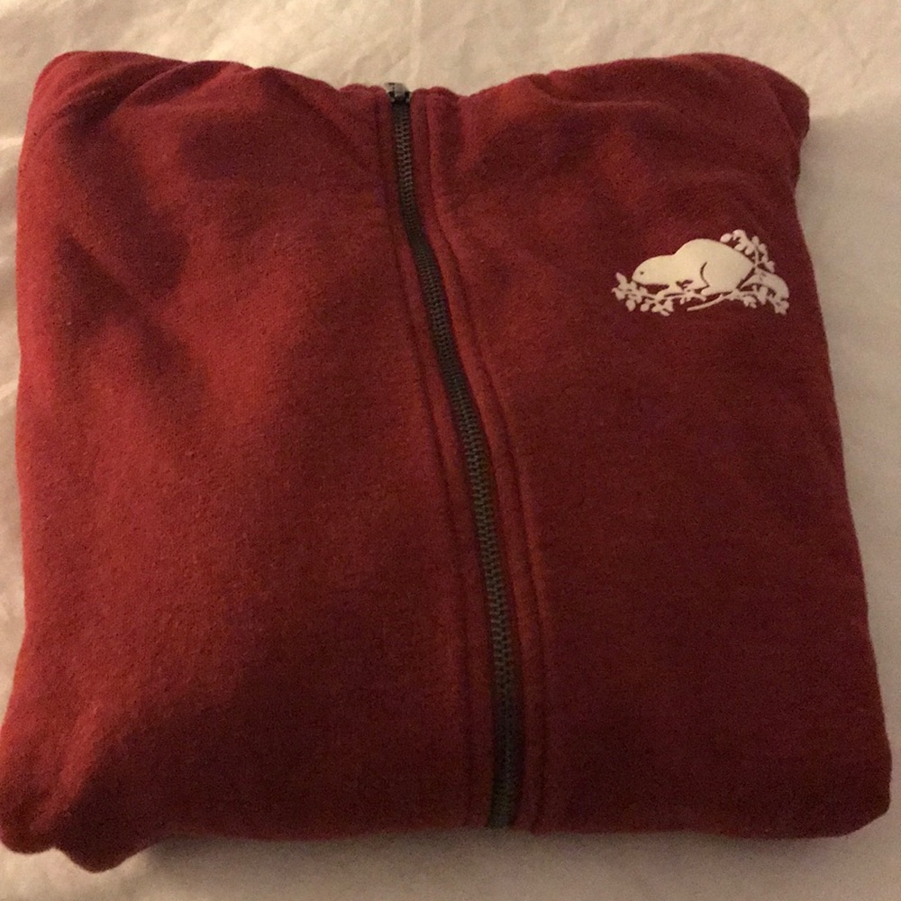 Roots hooded long sweatshirt